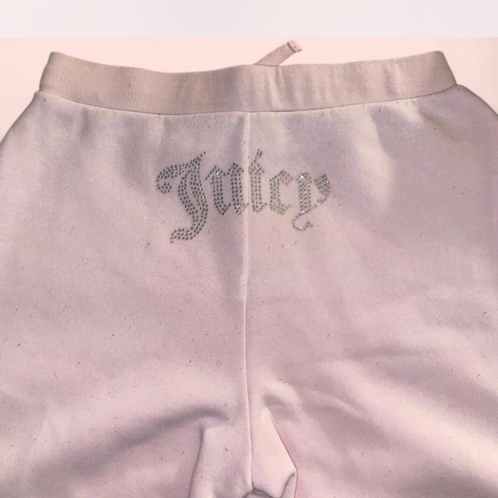Juicy Couture Pink Drawstring Sweatpants with Branded Tag